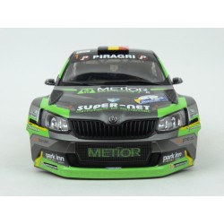 Škoda Fabia R5 Nr.1 Rallye du Condroz-Huy (Belgium) 2018, IXO Models 1/18 scale