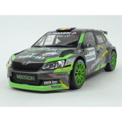 Škoda Fabia R5 Nr.1 Rallye du Condroz-Huy (Belgium) 2018, IXO Models 1/18 scale