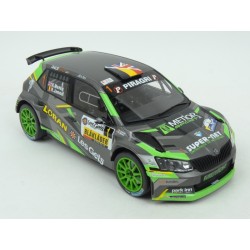 Škoda Fabia R5 Nr.1 Rallye du Condroz-Huy (Belgium) 2018, IXO Models 1/18 scale
