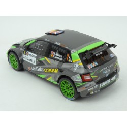 Škoda Fabia R5 Nr.1 Rallye du Condroz-Huy (Belgium) 2018, IXO Models 1/18 scale