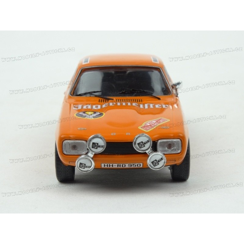 Ford Capri Mk1 N°203 - Monte Carlo 1973 - IXO 1/43 Miniature Neuve
