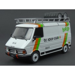 Fiat 242E Totip Jolly Club Rallye Assistance 1985 model 1:43 IXO Models RAC279X