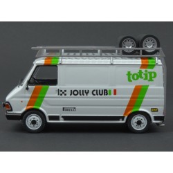 Fiat 242E Totip Jolly Club Rallye Assistance 1985 model 1:43 IXO Models RAC279X