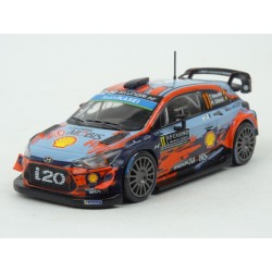 Hyundai i20 Coupe WRC Nr.11 Rally Monte Carlo 2019 (2nd Place) model 1:43 IXO Models RAM700