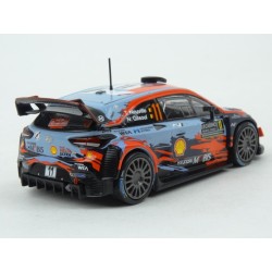 Hyundai i20 Coupe WRC Nr.11 Rally Monte Carlo 2019 (2nd Place) model 1:43 IXO Models RAM700