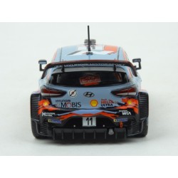 Hyundai i20 Coupe WRC Nr.11 Rally Monte Carlo 2019 (2nd Place) model 1:43 IXO Models RAM700