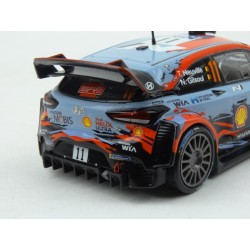 Hyundai i20 Coupe WRC Nr.11 Winner Rally Corsica 2019, IXO Models 1/43 scale