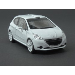 Peugeot 208 R5 Rally Spec Plain Body Version 2013 model 1:43 IXO Models MDCS021
