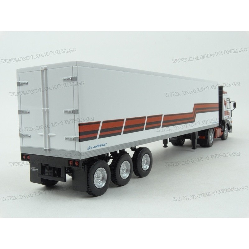 CAMION LBS LOUIS Surber 1/43 Renault 370 Turboleader Semi frigo