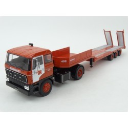 DAF 2800 Mammoet Low-Boy Trailer 1978 model 1:43 IXO Models TTR012