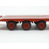 DAF 2800 Mammoet Low-Boy Trailer 1978 model 1:43 IXO Models TTR012