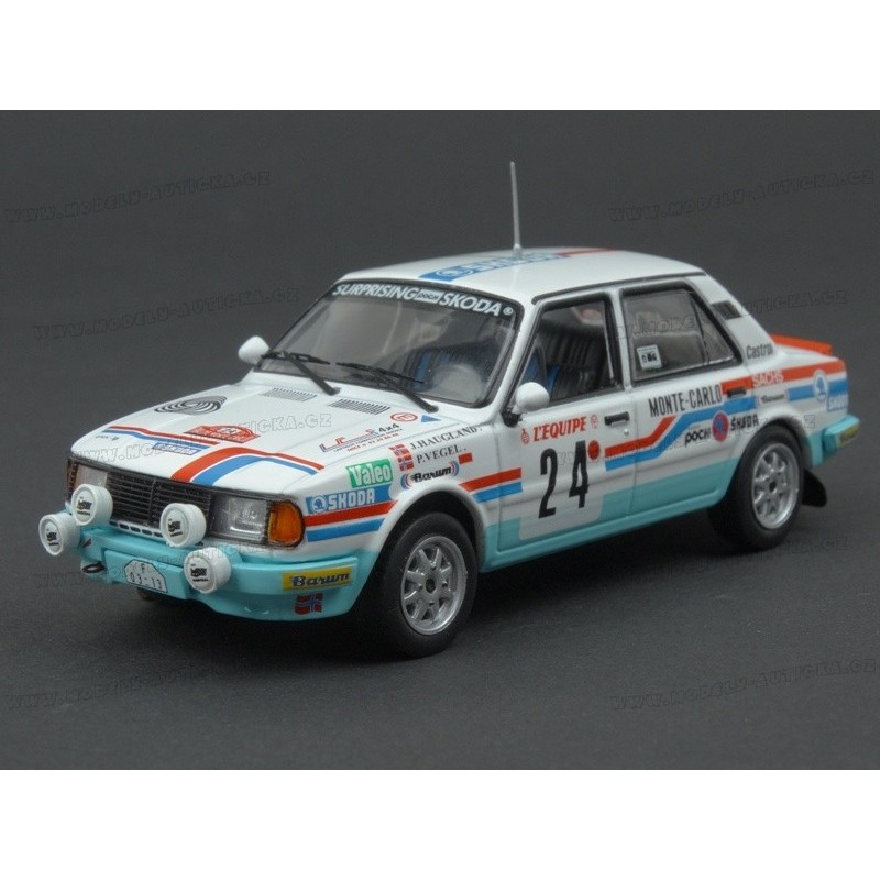 MERCEDES 508D SKODA RALLY ASSITANCE TEAM 1985 IXO RAC424 1:43 BENZ 1988 RALLYE