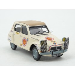 Citroen Dyane 6 Raid Paris-Kaboul 1970 model 1:43 IXO Models RAC278