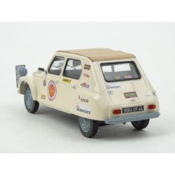 Citroen Dyane 6 Raid Paris-Kaboul 1970 model 1:43 IXO Models RAC278