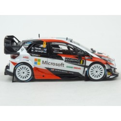 Toyota Yaris WRC Nr.8 2nd Rally Monte Carlo 2018 model 1:43 IXO Models RAM665
