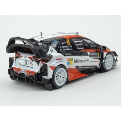 Toyota Yaris WRC Nr.8 2nd Rally Monte Carlo 2018 model 1:43 IXO Models RAM665
