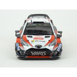 Toyota Yaris WRC Nr.8 2nd Rally Monte Carlo 2018 model 1:43 IXO Models RAM665