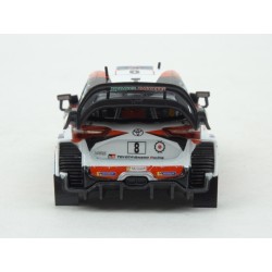 Toyota Yaris WRC Nr.8 2nd Rally Monte Carlo 2018 model 1:43 IXO Models RAM665