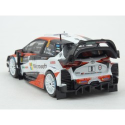 Toyota Yaris WRC Nr.8 2nd Rally Monte Carlo 2018 model 1:43 IXO Models RAM665
