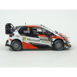 Toyota Yaris WRC Nr.9 Rally Italia Sardegna 2018 (3rd Place) model 1:43 IXO Models RAM678