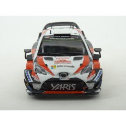 Toyota Yaris WRC Nr.9 Rally Italia Sardegna 2018 (3rd Place) model 1:43 IXO Models RAM678