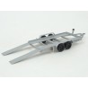 Single Car Trailer, IXO Models 1/43 scale