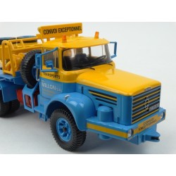 Berliet TB 015 M3 6x4 with Trailer 1960 model 1:43 IXO Models TTR011