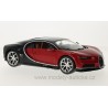 Bugatti Chiron 2016 (Red/Black) model 1:18 Bburago BB-18-11040R-Bk