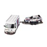 Rallye Set - Fiat 242 with Trailer and Lancia Delta S4 Gr.B Nr.7 Winner Rally Monte Carlo 1986, OttO mobile 1/18 scale