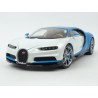 Bugatti Chiron 2016 (White/Blue), WELLY GT Autos 1/18 scale