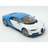 Bugatti Chiron 2016 (White/Blue), WELLY GT Autos 1/18 scale