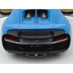 Bugatti Chiron 2016 (White/Blue), WELLY GT Autos 1/18 scale