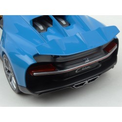 Bugatti Chiron 2016 (White/Blue), WELLY GT Autos 1/18 scale