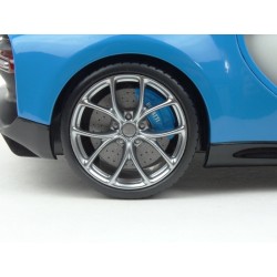 Bugatti Chiron 2016 (White/Blue), WELLY GT Autos 1/18 scale