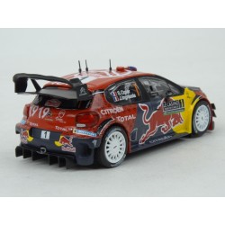 Citroen C3 WRC Nr.1 Winner Rallye Monte Carlo 2019, IXO Models 1/43 scale