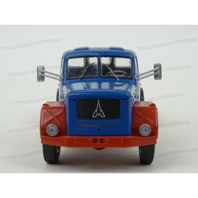 Magirus Deutz Jupiter 6x6 Z 1963 (Blue/Red), IXO Models 1/43 scale