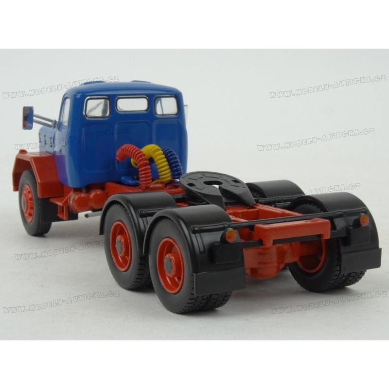 Magirus Deutz Jupiter 6x6 Z 1963 (Blue/Red), IXO Models 1/43 scale