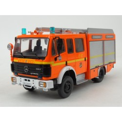 Mercedes Benz LF 16/12 Fire Brigade Hamburg FF Hohendeich (Hasiči) 1995 model 1:43 IXO Models TRF015S