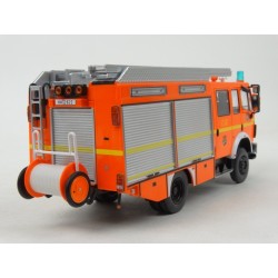 Mercedes Benz LF 16/12 Fire Brigade Hamburg FF Hohendeich (Hasiči) 1995 model 1:43 IXO Models TRF015S