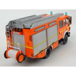 Mercedes Benz LF 16/12 Fire Brigade Hamburg FF Hohendeich (Hasiči) 1995 model 1:43 IXO Models TRF015S