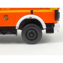 Mercedes Benz LF 16/12 Fire Brigade Hamburg FF Hohendeich (Hasiči) 1995 model 1:43 IXO Models TRF015S