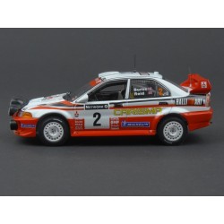 Mitsubishi Carisma GT Evo V Nr.2 Winner Rally GB 1998 model 1:43 IXO Models KBI064