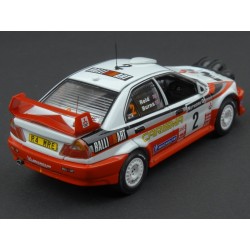 Mitsubishi Carisma GT Evo V Nr.2 Winner Rally GB 1998 model 1:43 IXO Models KBI064
