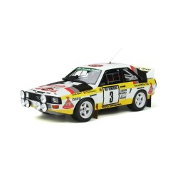 Audi Sport Quattro Gr.B Nr.3 Rally Monte Carlo 1985, OttO mobile 1/18 scale