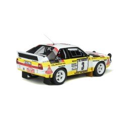 Audi Sport Quattro Gr.B Nr.3 Rally Monte Carlo 1985, OttO mobile 1/18 scale