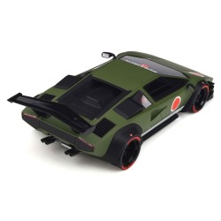 Khyzyl Saleem Huratach (Lamborghini Countach) 2017 (Matt Green) model 1:18 GT Spirit GT809