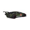Khyzyl Saleem Huratach (Lamborghini Countach) 2017 (Matt Green) model 1:18 GT Spirit GT809