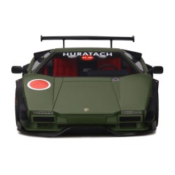 Khyzyl Saleem Huratach (Lamborghini Countach) 2017 (Matt Green) model 1:18 GT Spirit GT809
