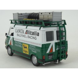 Fiat 242E Alitalia Rallye Assistance 1977 model 1:43 IXO Models RAC284X
