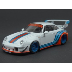 Porsche 911 (993) RWB (RAUH-Welt Begriff) Martini 2015 model 1:43 IXO Models MOC209